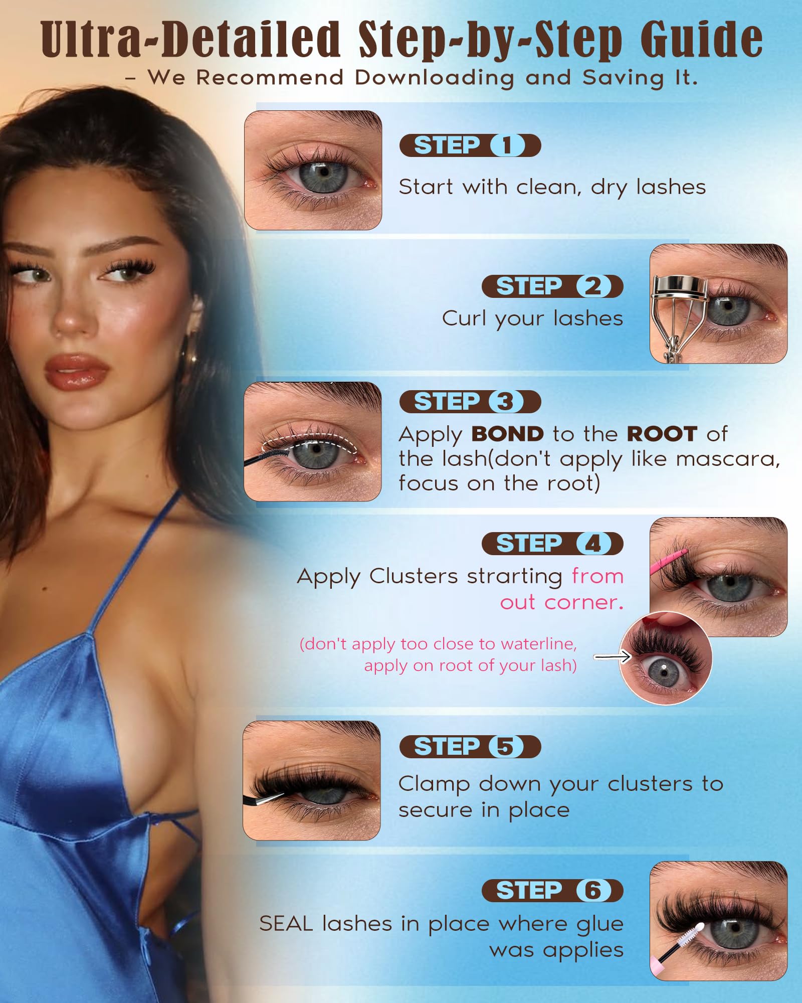 Goddvenus natural daily lashes for effortless, everyday enhancement.