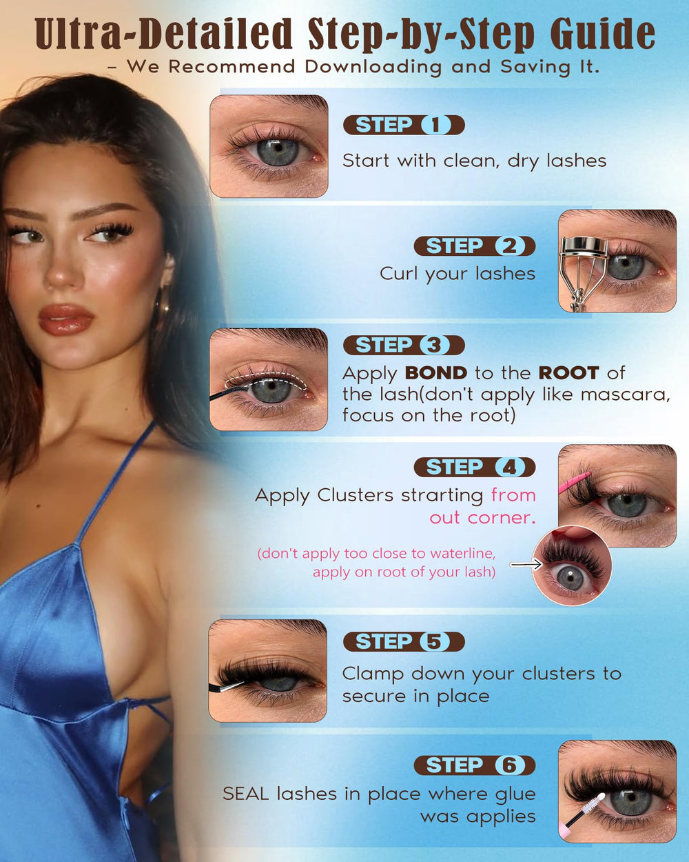 Goddvenus natural daily lashes for effortless, everyday enhancement.