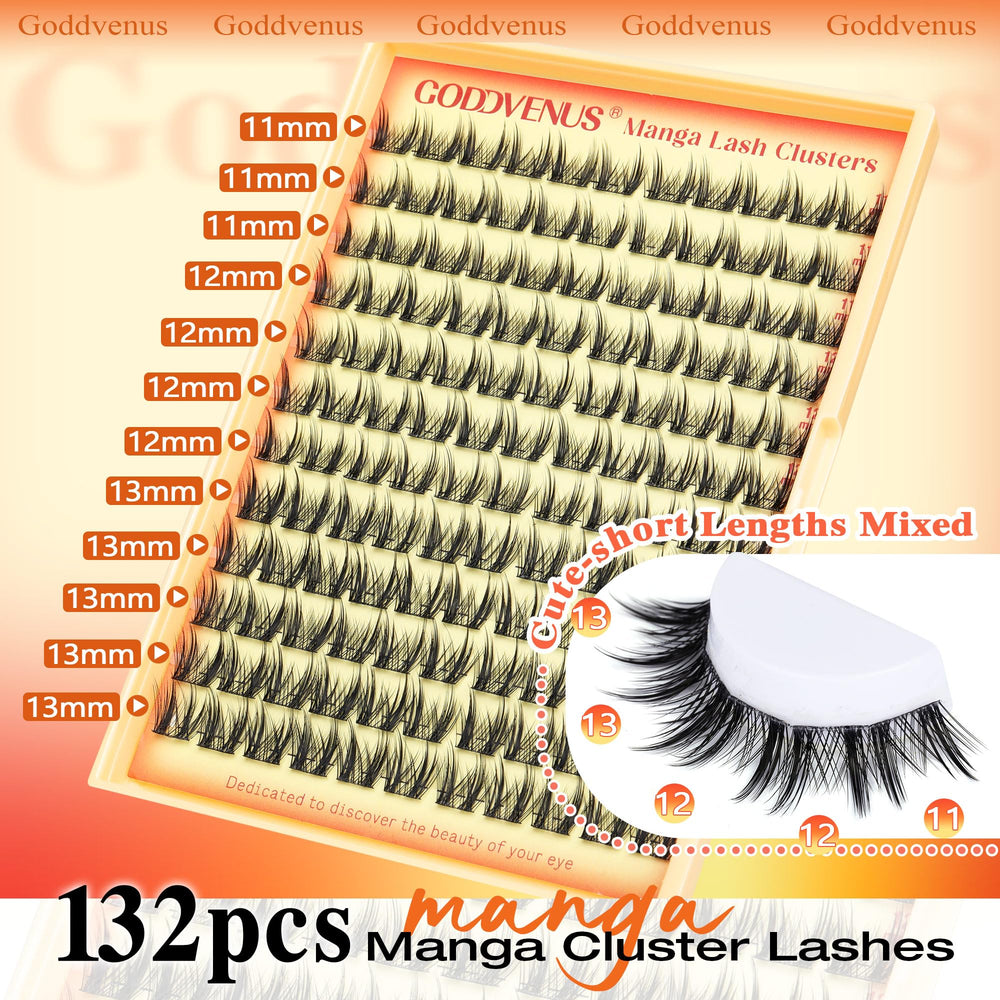 Goddvenus Reusable lash clusters save time and stay reliable throughout the day.