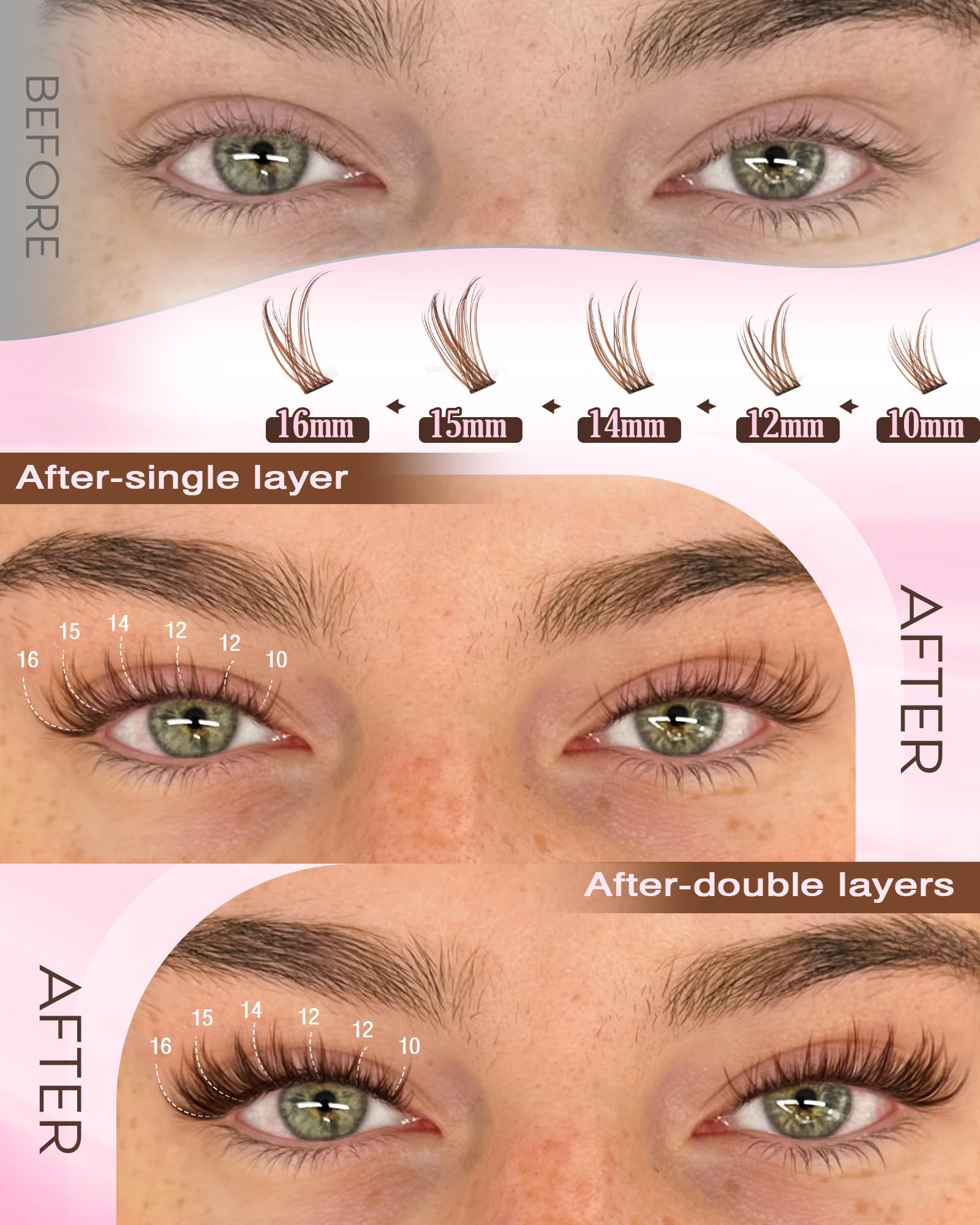 Goddvenus vegan lash clusters for cruelty-free beauty routines