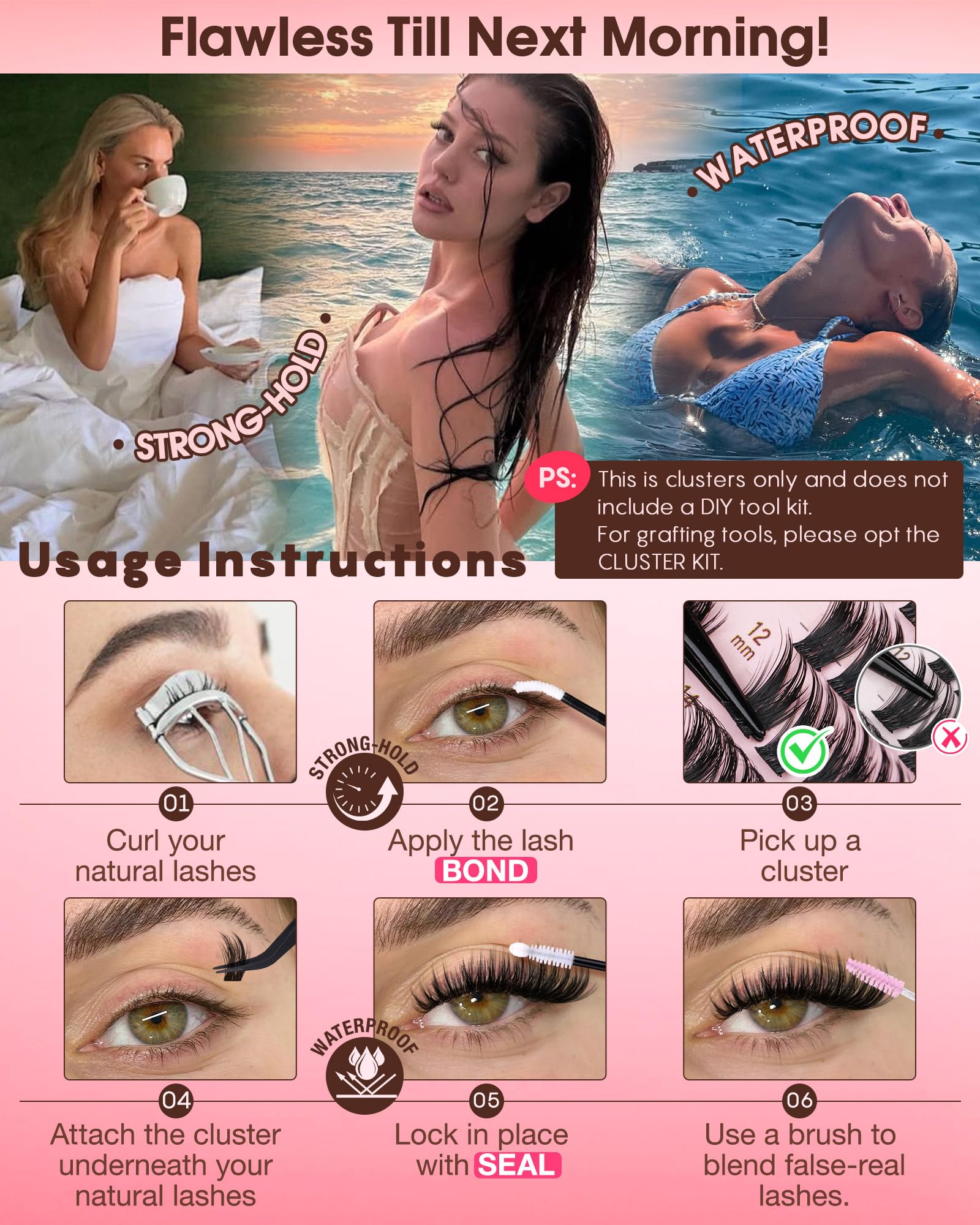 Goddvenus ideal lashes for weddings, parties, and special occasions.