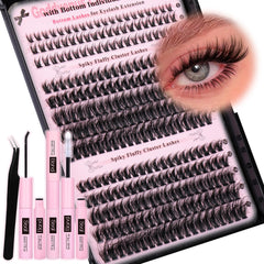Goddvenus Wispy Lash Clusters Kit upper-lash volume for a natural look.