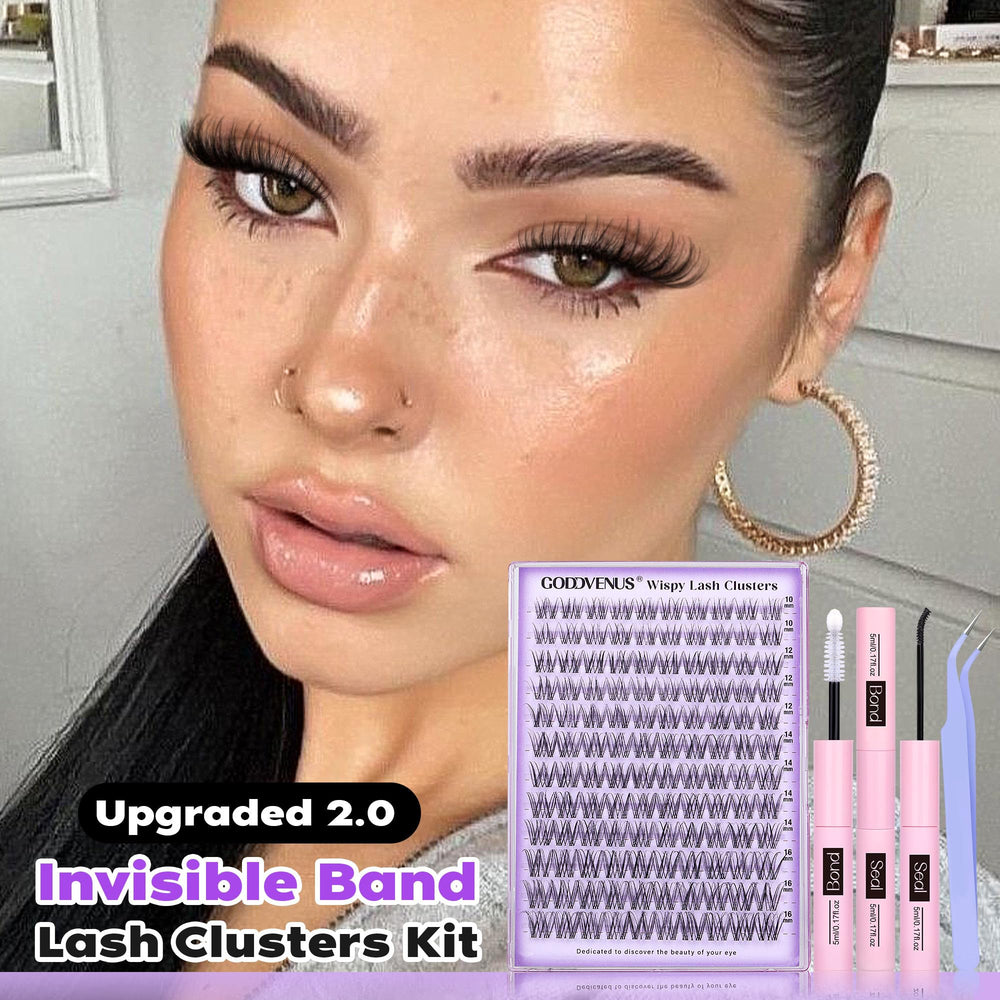 Goddvenus wispy natural lashes provide lightweight, natural look.