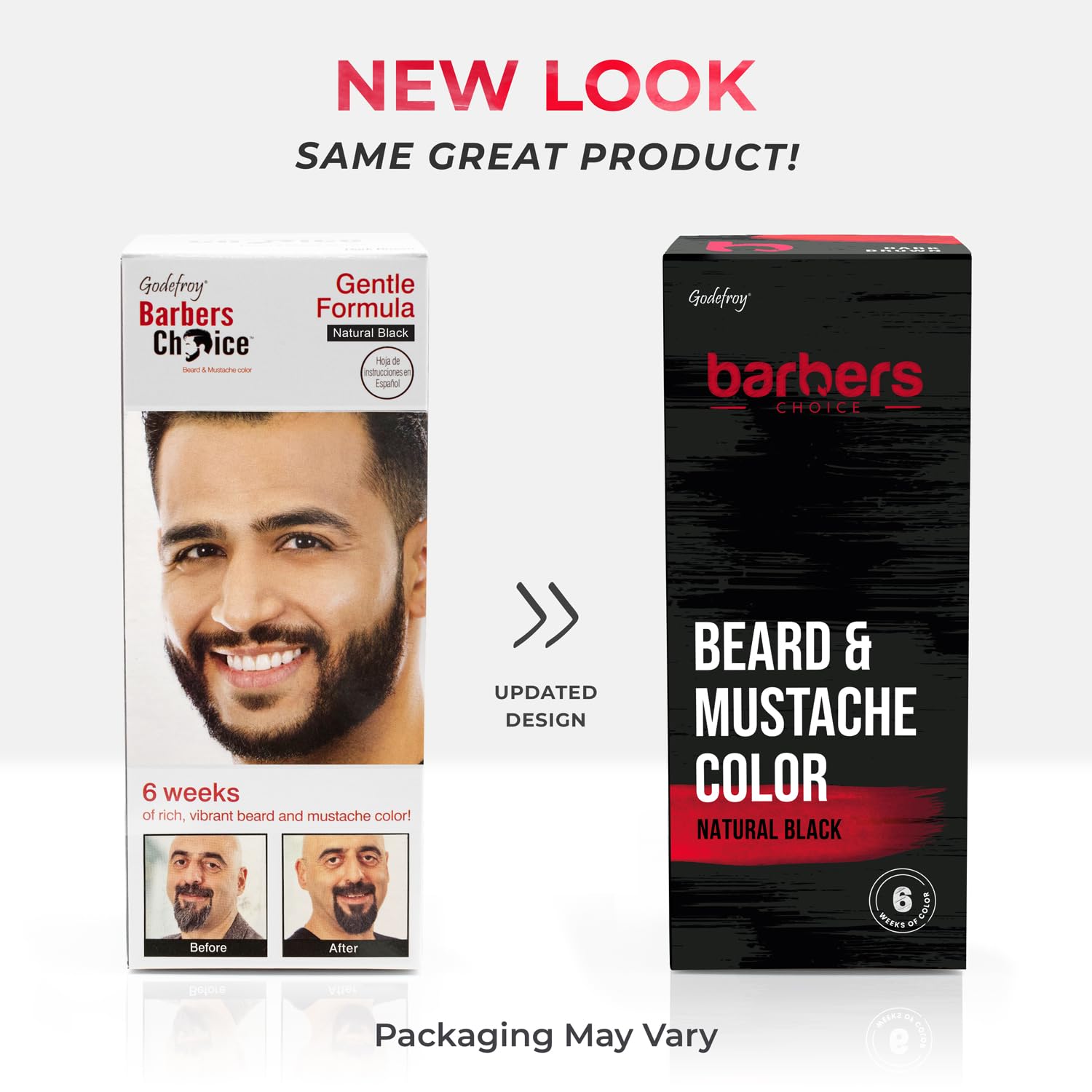 Godefroy Barbers Choice 3-Application Mustache Dye for precise small-area coloring