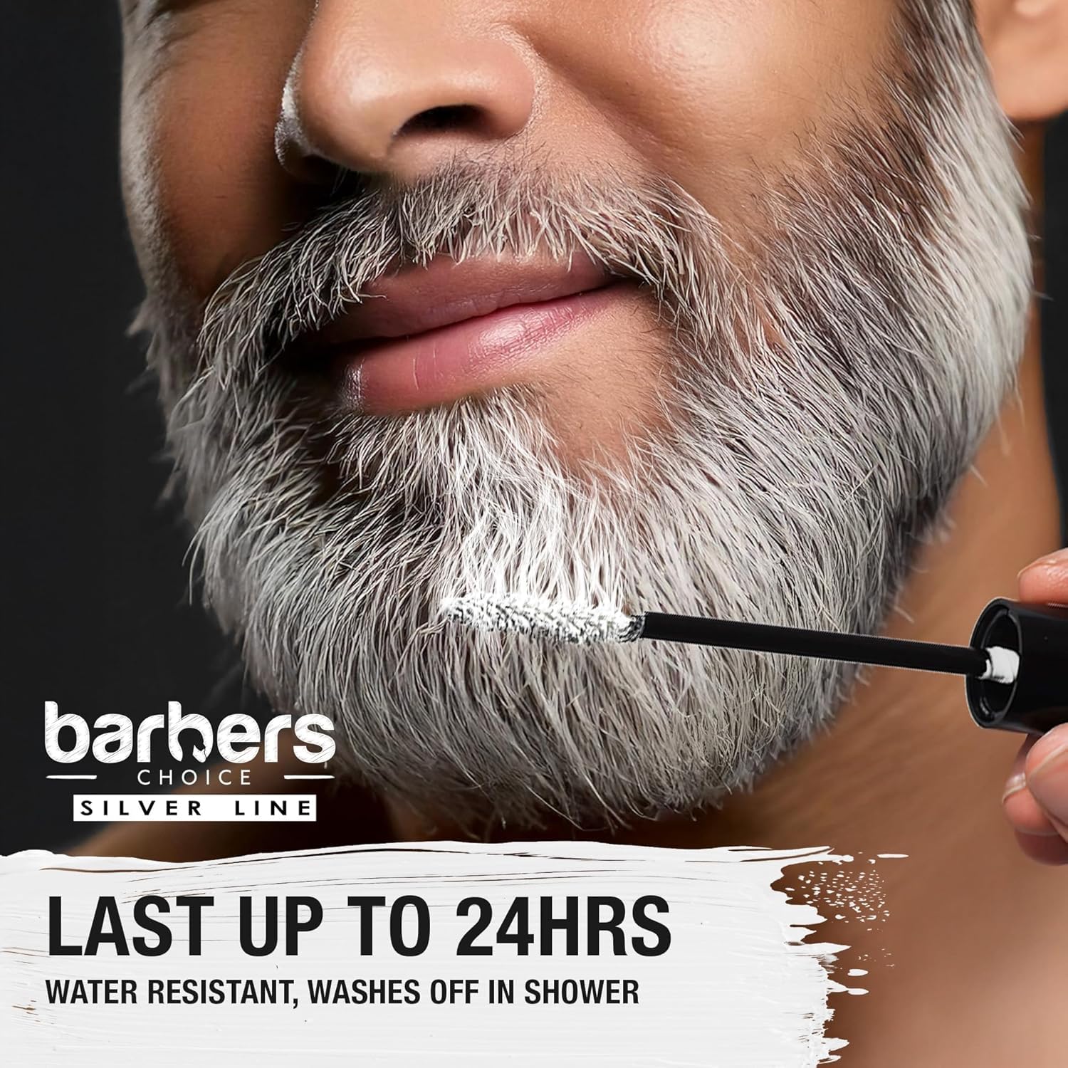 Temporary formula that washes out with shampoo for flexibility.
