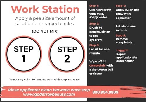Godefroy Brow Color travel-friendly packaging for on-the-go touch-ups