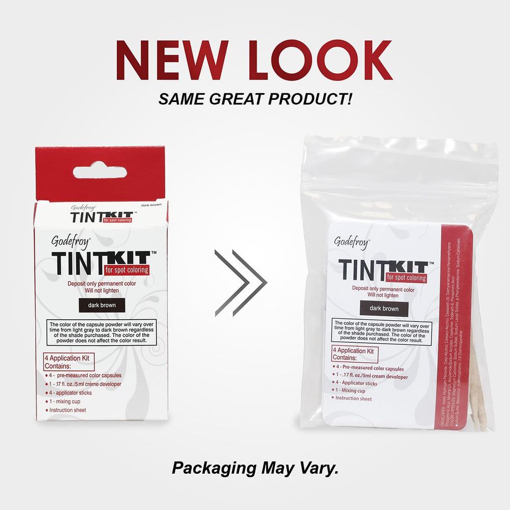 Godefroy hair color kit face and hairline enables quick, natural-looking touch-ups.