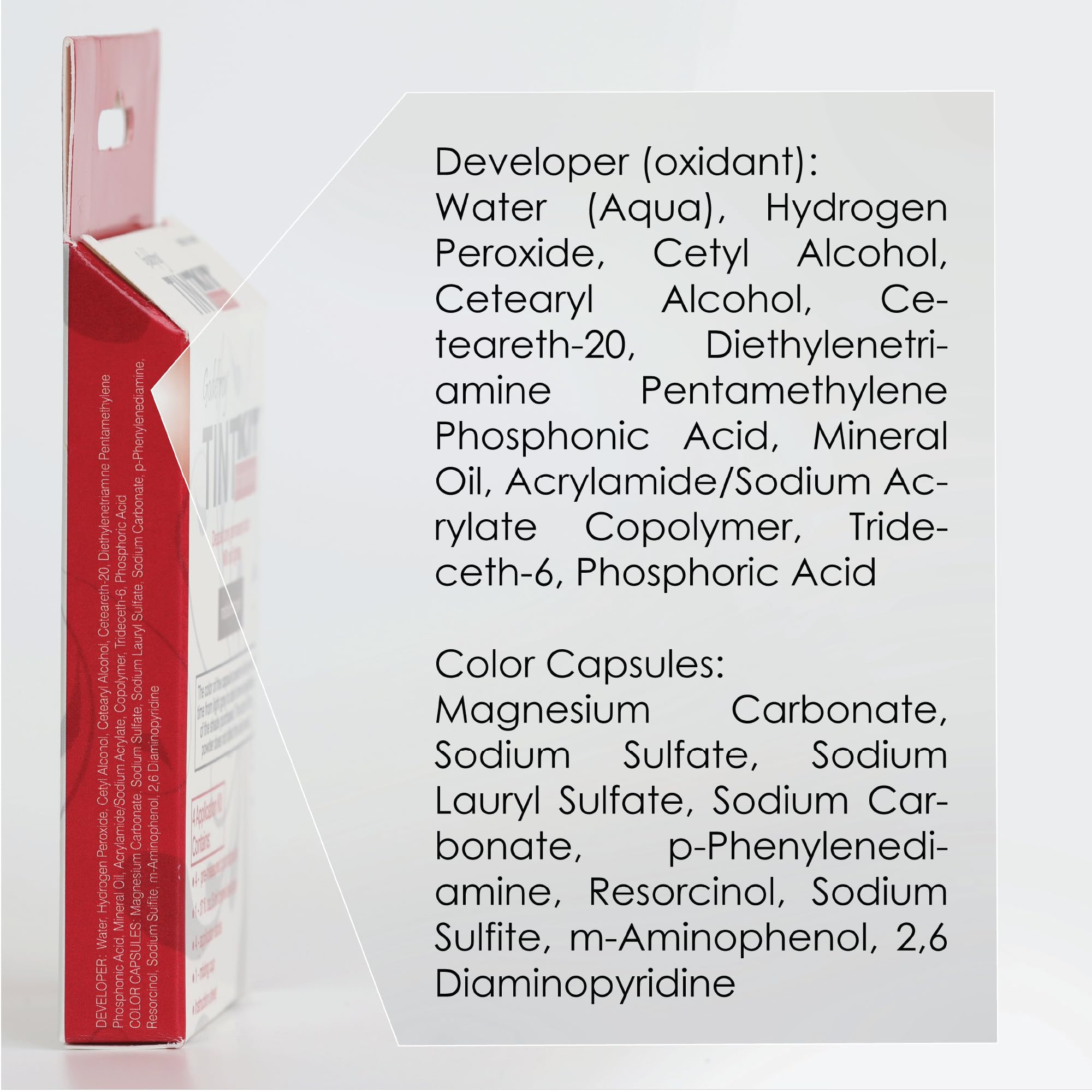 Godefroy hair color kit full gray coverage for resistant hairs.