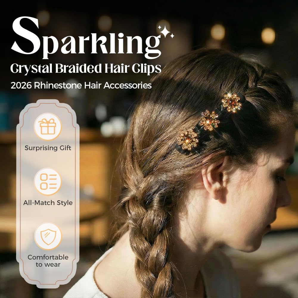 Godmifa horquilla de pelo con diamante rosa aporta brillo suave para ocasiones