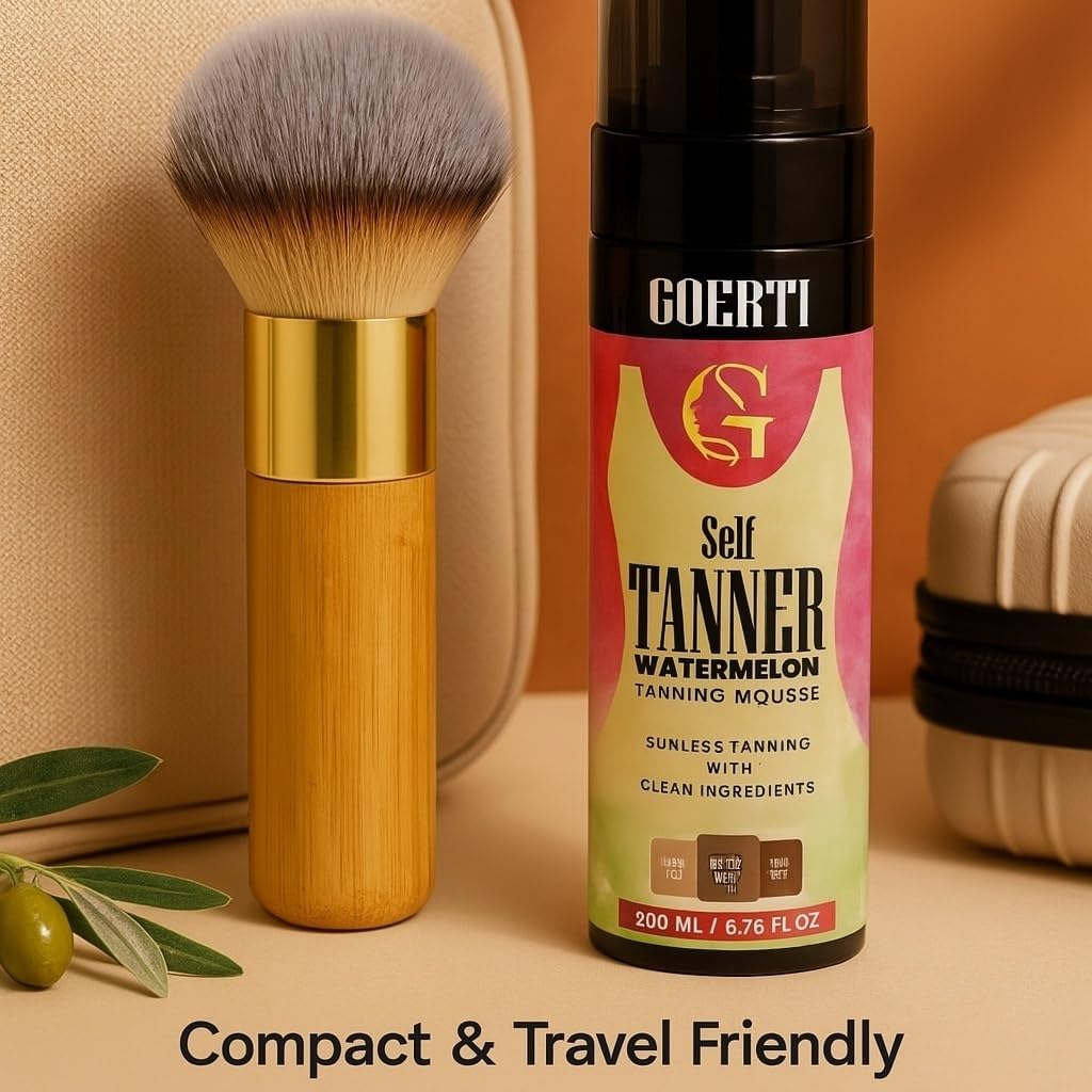 Goerti Kabuki: regalo perfecto para amantes del maquillaje y cuidado personal.