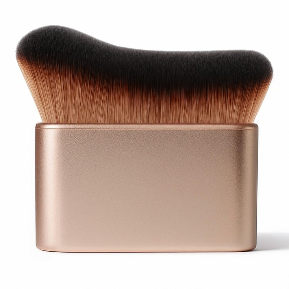 Goerti Large Bronzer Brush close-up bristles for smooth, streak-free application.