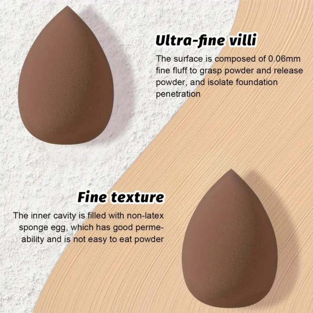 GOERTI mini thumb puffs enable targeted powder application with controlled coverage.