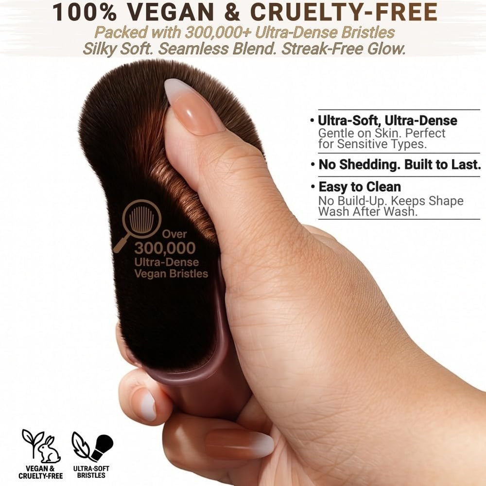 GOERTI self tanning brush ideal for body self tanning application.