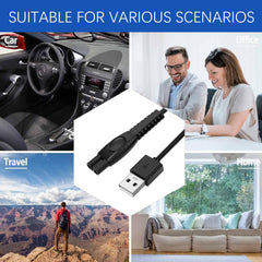 Goffeu UL-certified charger with safety protections.