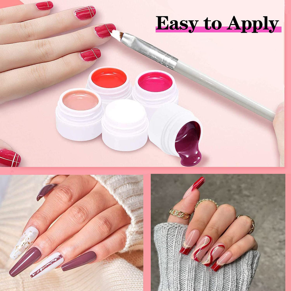 GOFLORDEN arte de uñas con flores y hojas
