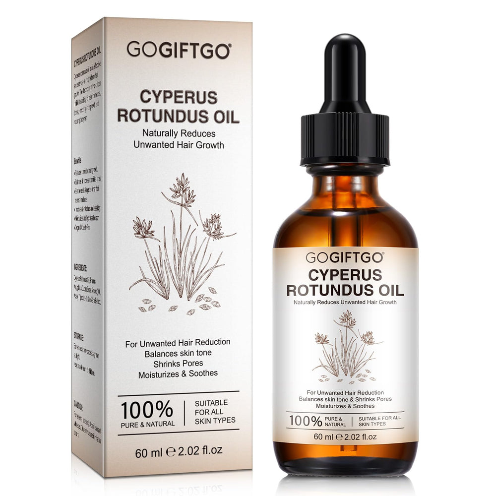 GOGIFTGO Aceite Cyperus Rotundus en bote de 60 ml, cuidado suave para la piel.
