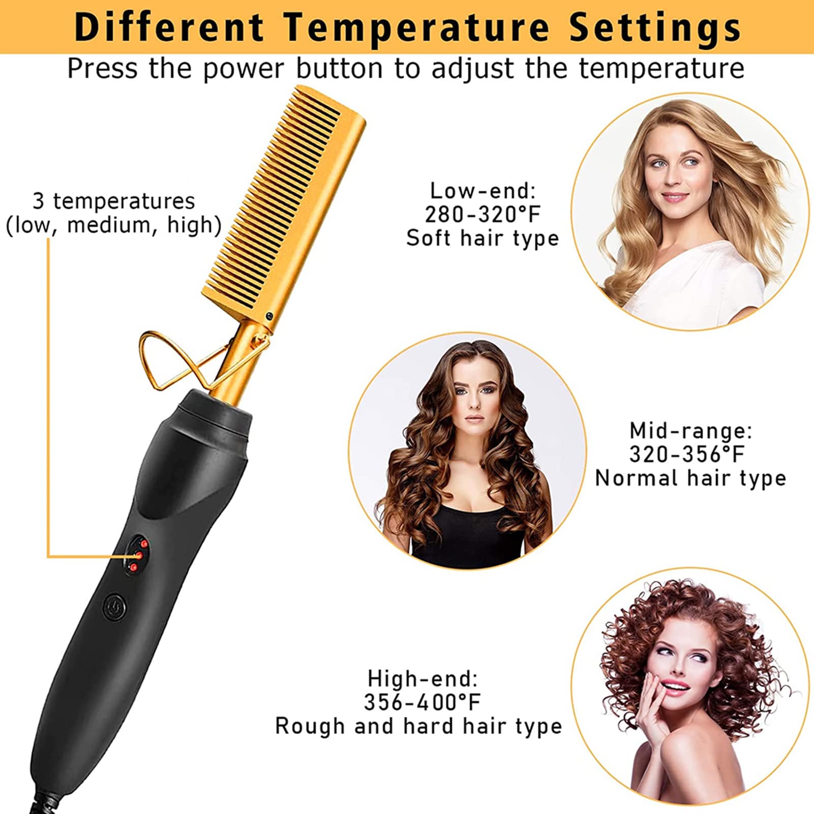 Goiple 0-56oz hair wax stick in compact size for easy packing.