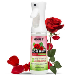 Goiple agua de rosas para cabello, pulverizador suave que hidrata el cuero cabelludo