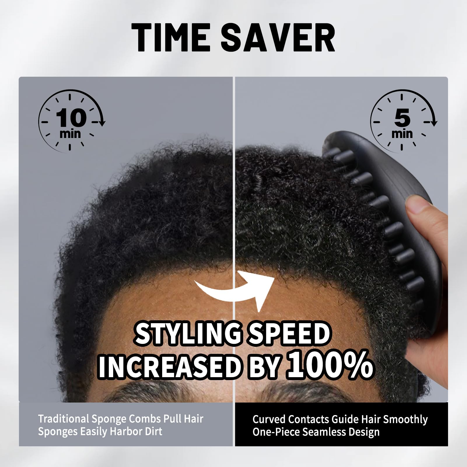 Goiple suitable for barber shops and daily home use on dreadlocks or fades.