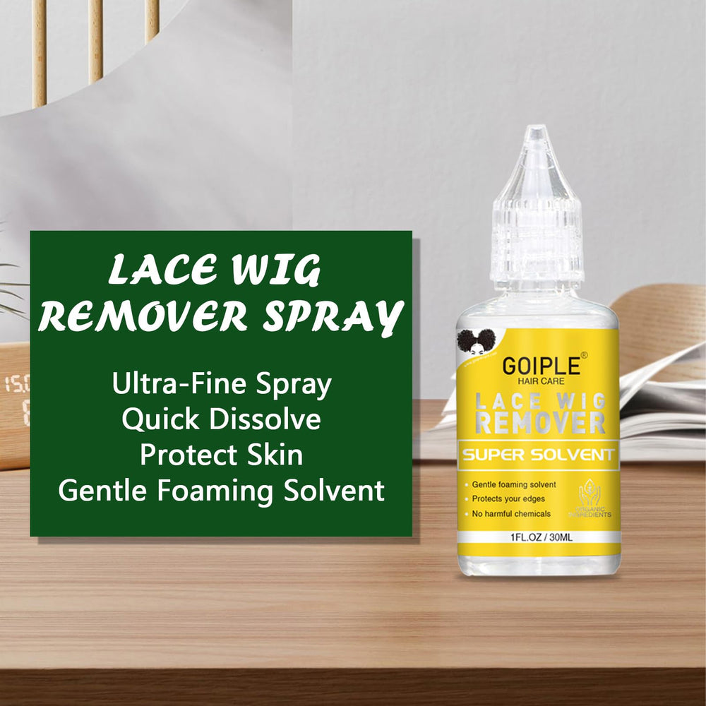 Goiple bristle brush for gentle grooming during styling.