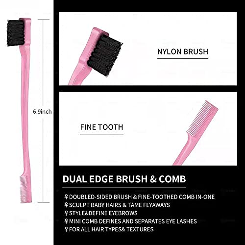 Goiple colorful edge brushes ideal for daily styling routines.