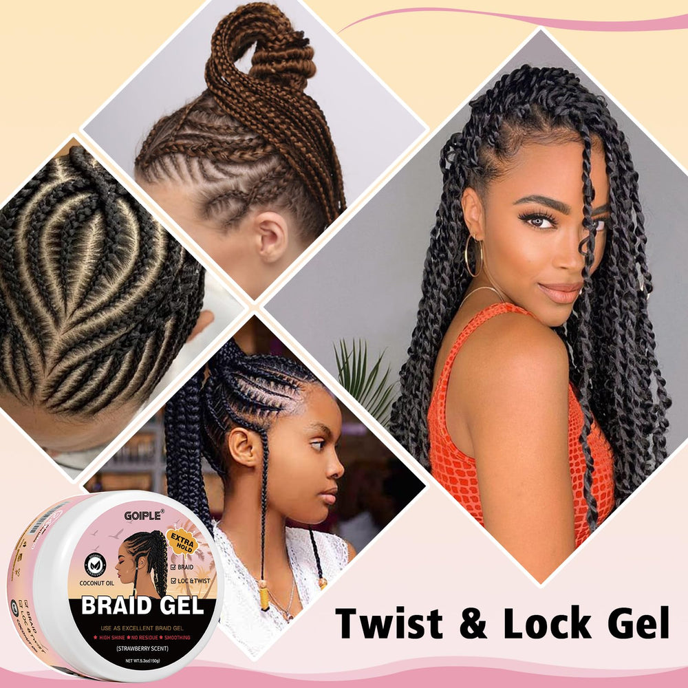 Goiple conjunto de productos para trenzado, ideal para iniciación.