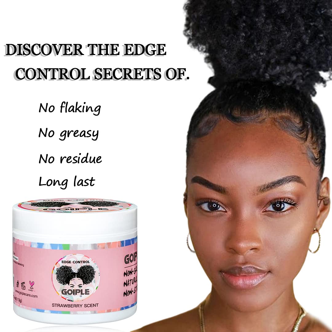 Fijación fuerte resistiendo el frizz con Goiple Edge Control Wax