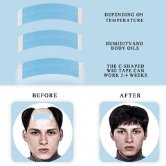 Goiple edge control wax for sleek wig edges.