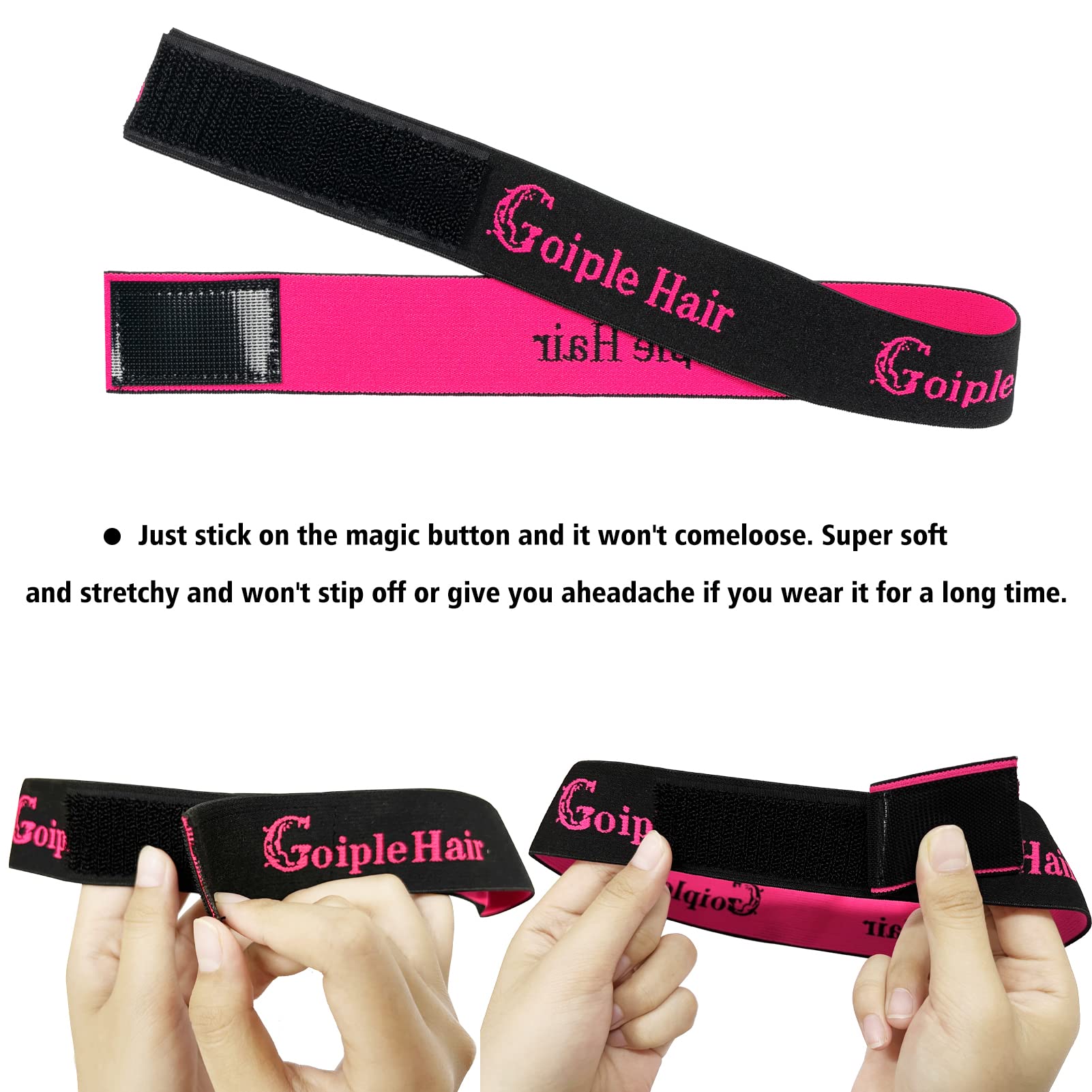 Goiple edge scarf offers comfortable wear and secure edge smoothing