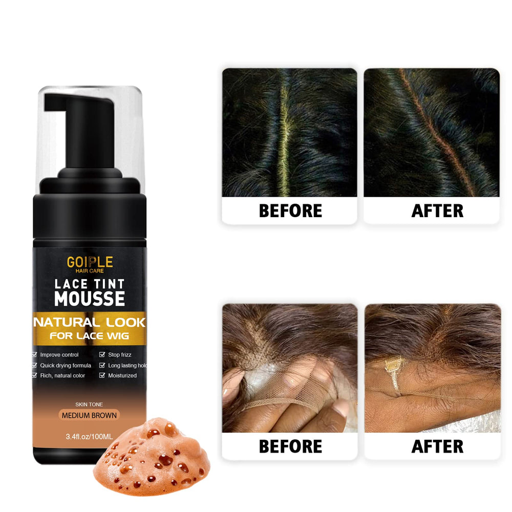 Goiple edge wax stick illustrating precise edging for natural hairline