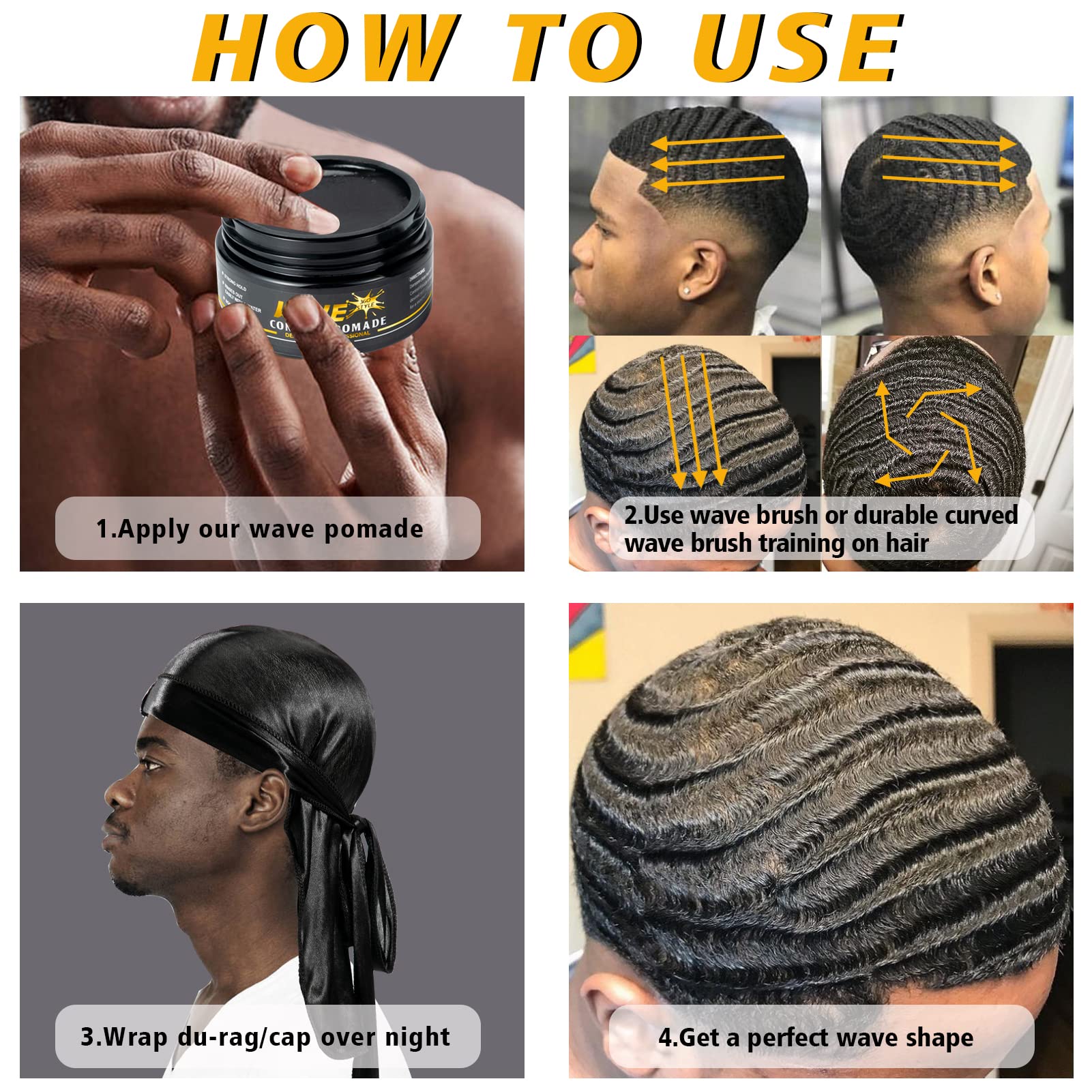 Goiple Empaque y diseño elegantes del kit de ondas