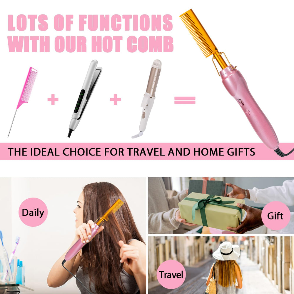 Goiple ergonomic handle for comfortable extended styling sessions