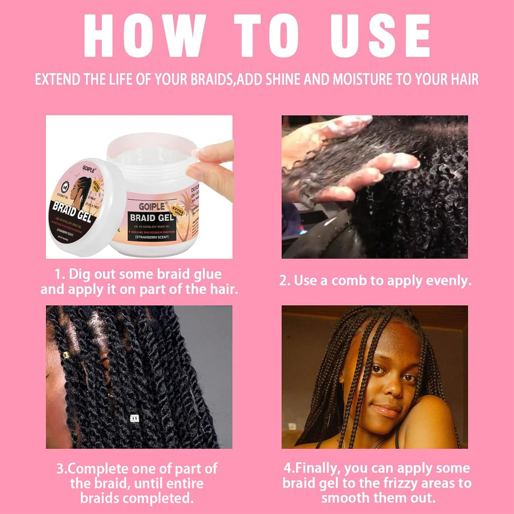 Goiple Gel ingredientes naturales: fórmula con aceites para cabello saludable.