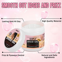 Goiple Gel retorcido brillo natural: facilita el peinado retorcido con brillo suave.