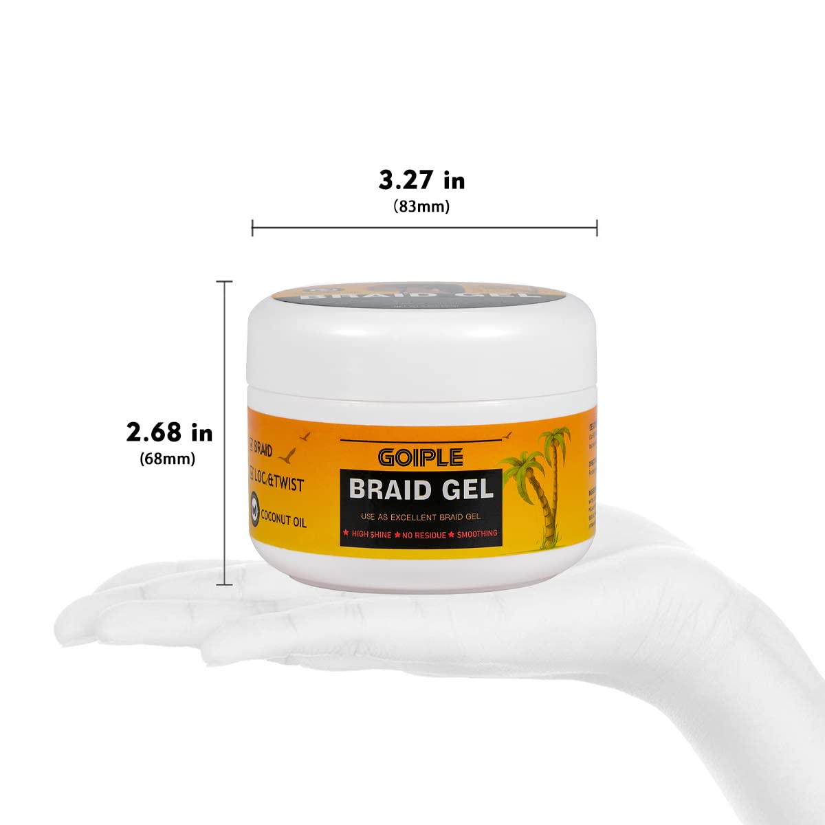 Goiple gel versátil para distintas texturas y estilos capilares.
