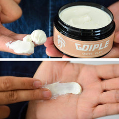 Goiple arcilla de peinado fijación firme para estilo sostenido.