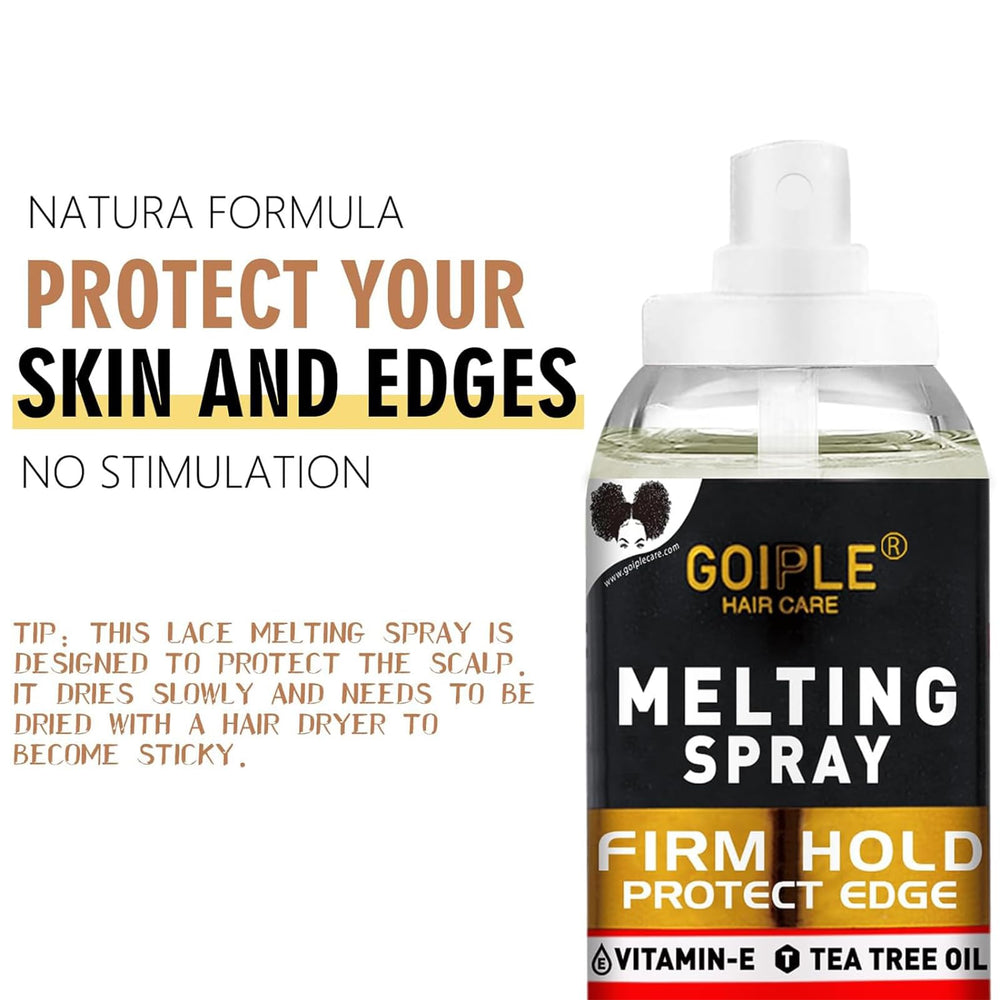 Goiple invisible lace glue dries clear for natural bond