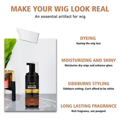 Goiple lace tint mousse application for quick, natural blend
