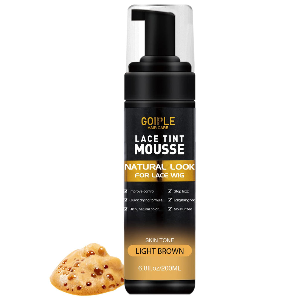 Goiple Lace Tint Mousse setup demonstrates premium application for seamless lace blend