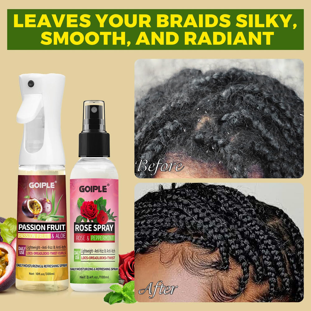 Goiple Sisterlocks y Microlocks, cuidado específico para estilos.