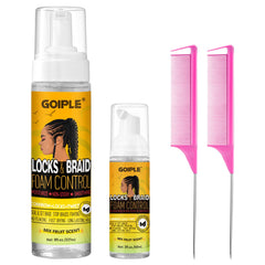 Goiple mousse-trenzas-efecto-firmeza: fijación duradera para trenzas.