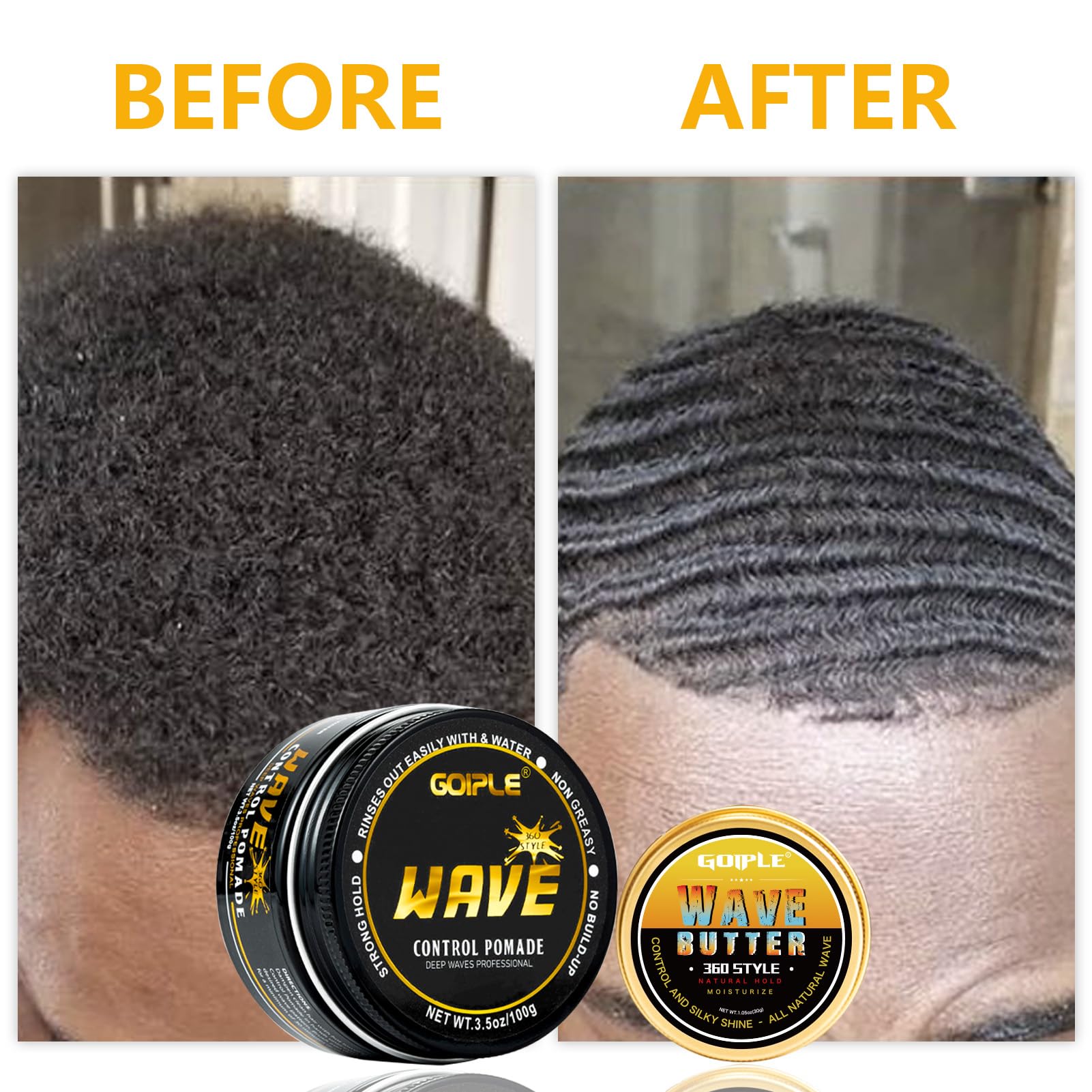Goiple Ondas 360: brillo sedoso para un acabado pulido.