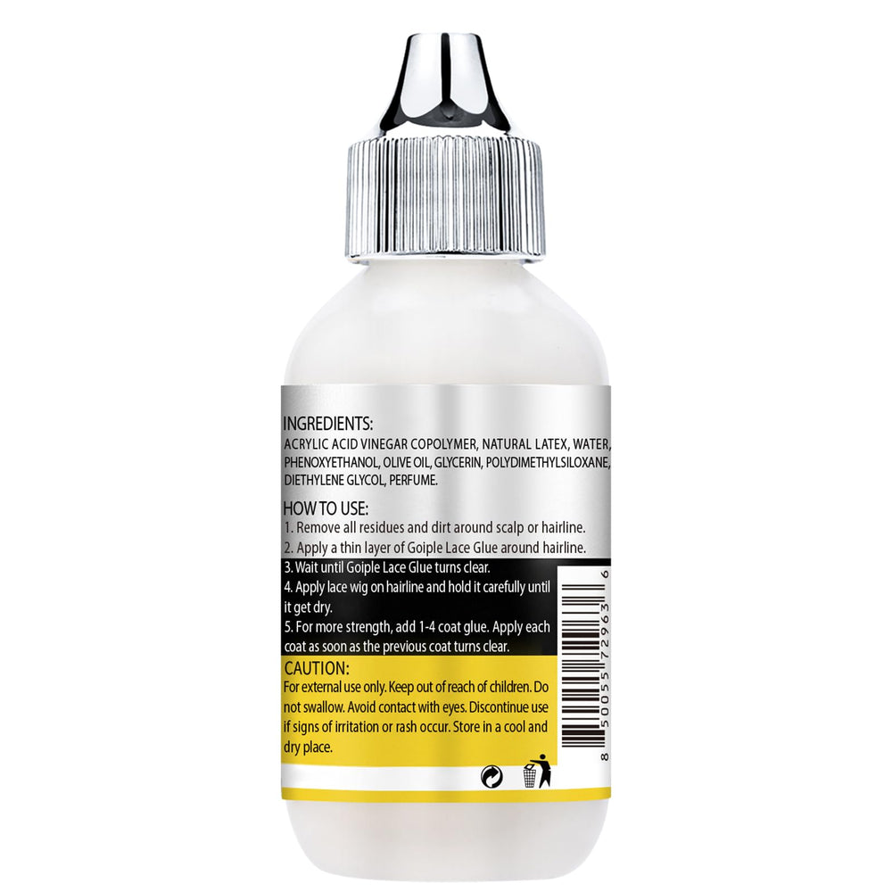Goiple skin-friendly lace glue is gentle yet strong against slippage.