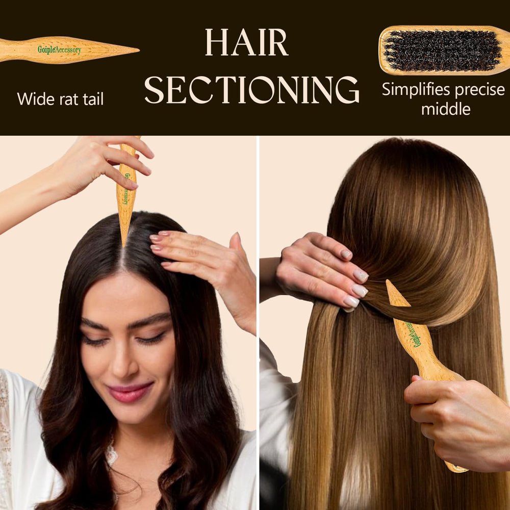 Goiple sleek ponytail finish with a polished look