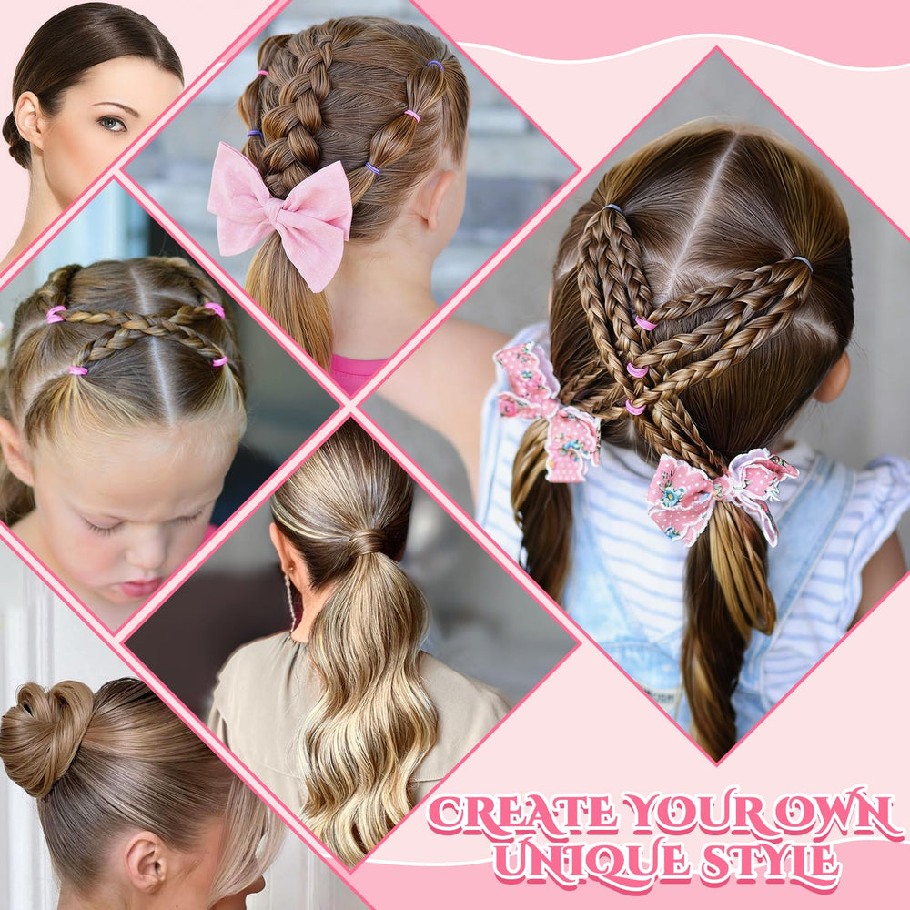 Goiple slick-back ponytail being styled with professional-grade tools