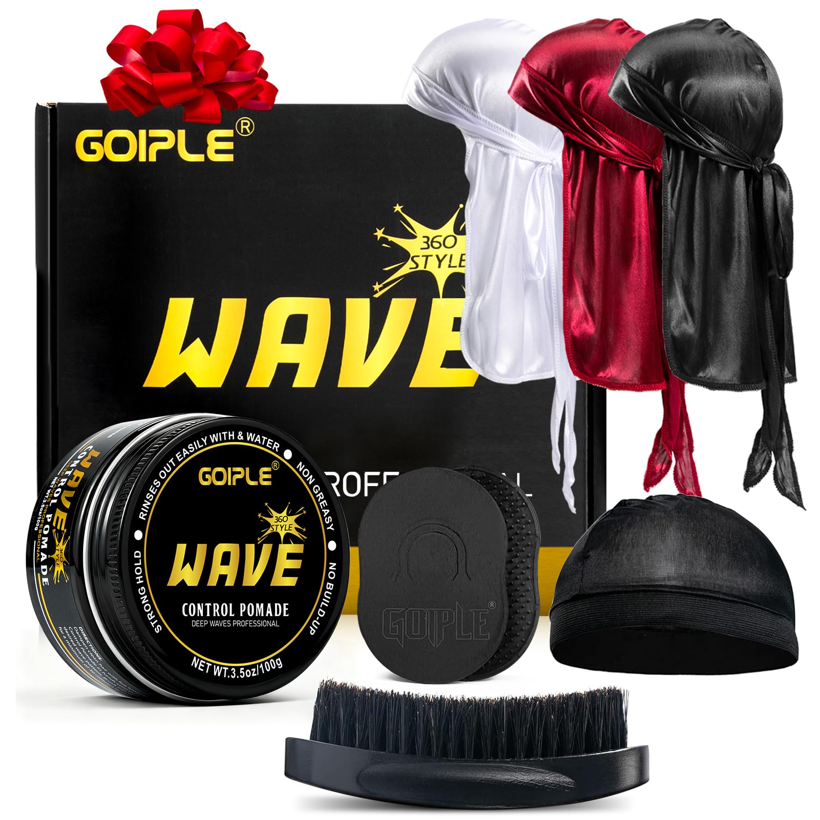 Goiple Wave Pomade en bote para definir ondas y brillo