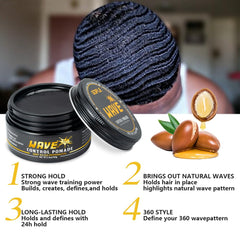 Textura cremosa de Goiple Wave Pomade para aplicación suave