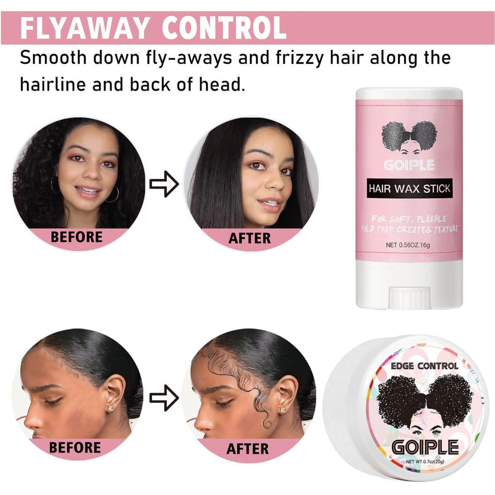 Goiple elastic wig band helps secure front wig during wear.