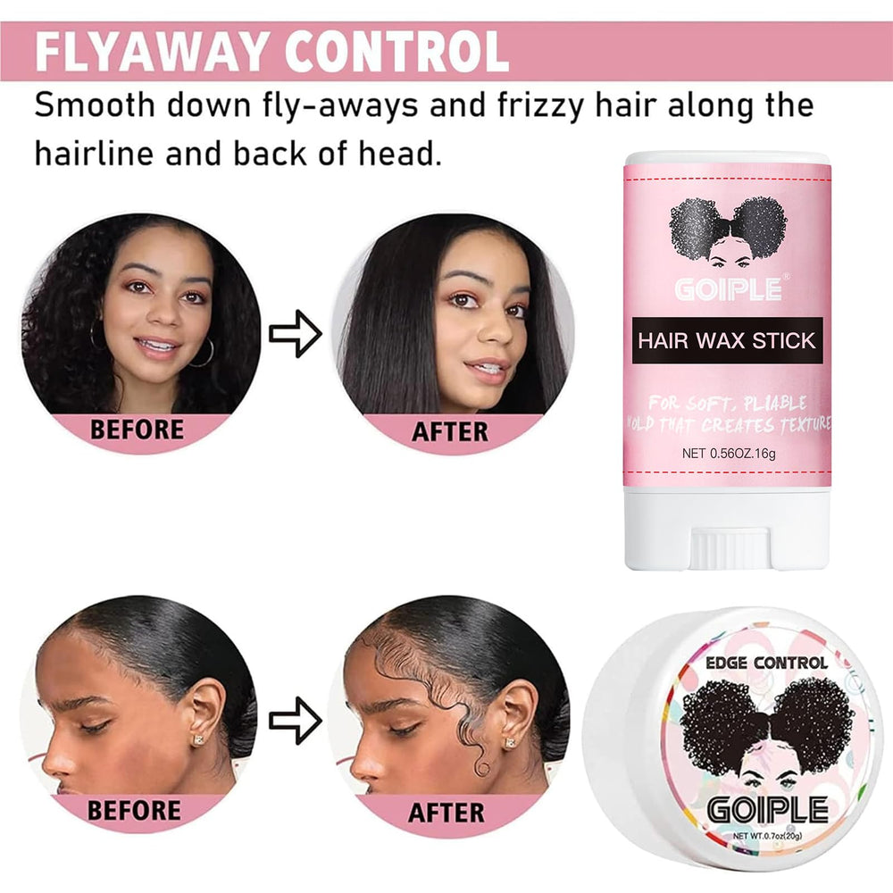 Goiple wig cap pack keeps wigs clean and ready.