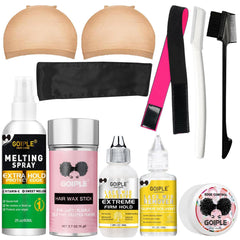 Goiple wig glue for lace front bond provides natural-looking hold
